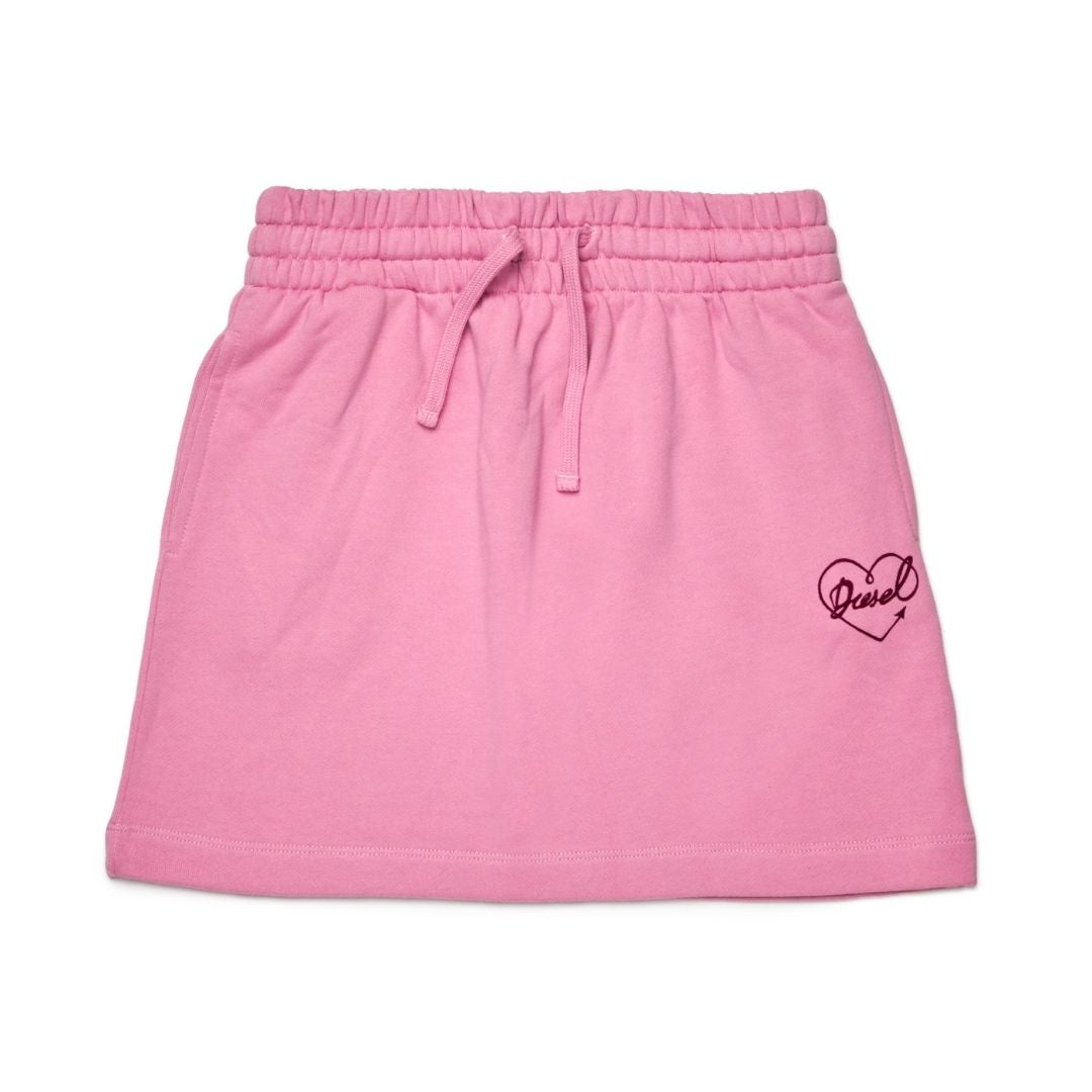 Diesel Skirt Side Logo Pink