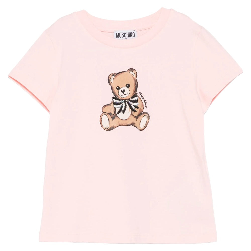 Moschino Tshirt Teddy Pink