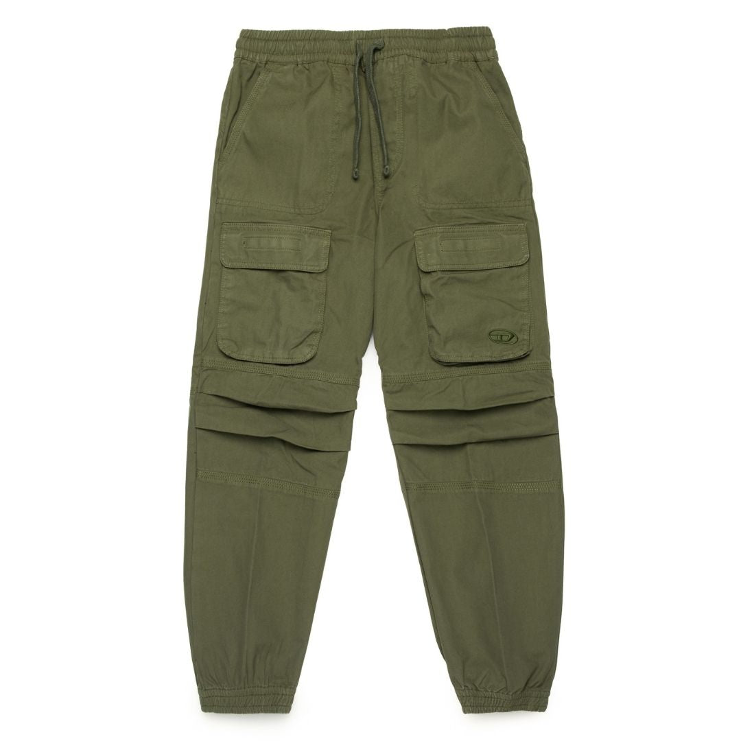 Diesel Track Pants Pockets Green