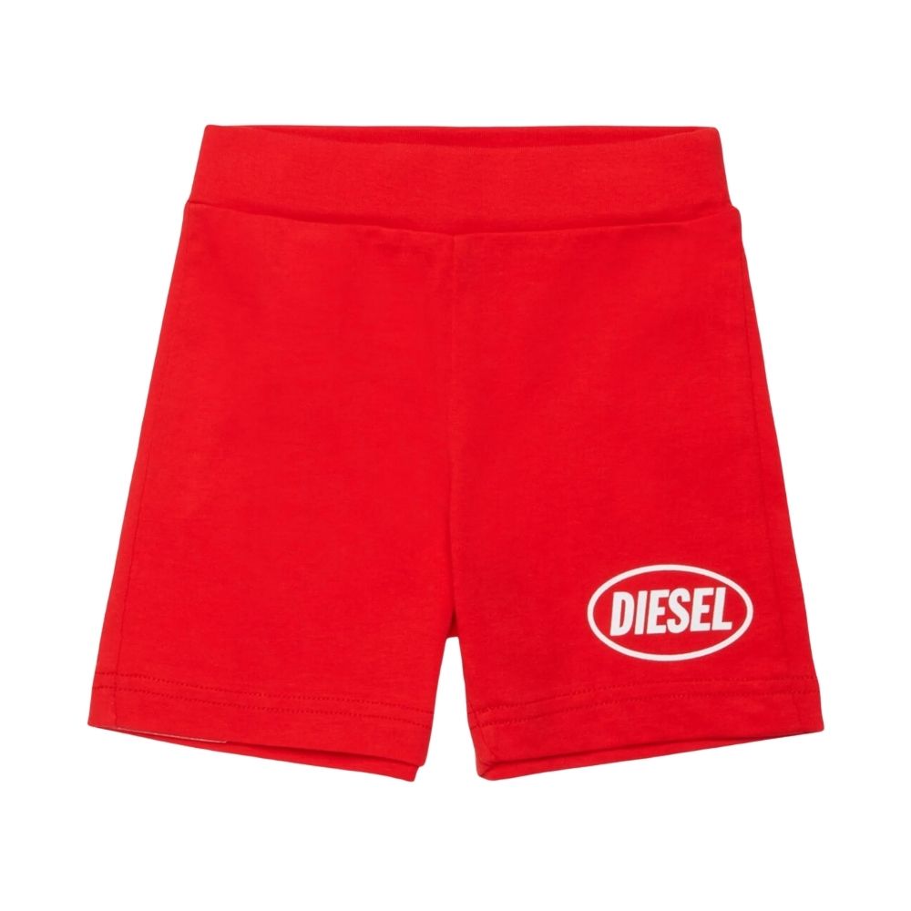 Diesel Shorts Polypy Logo Red