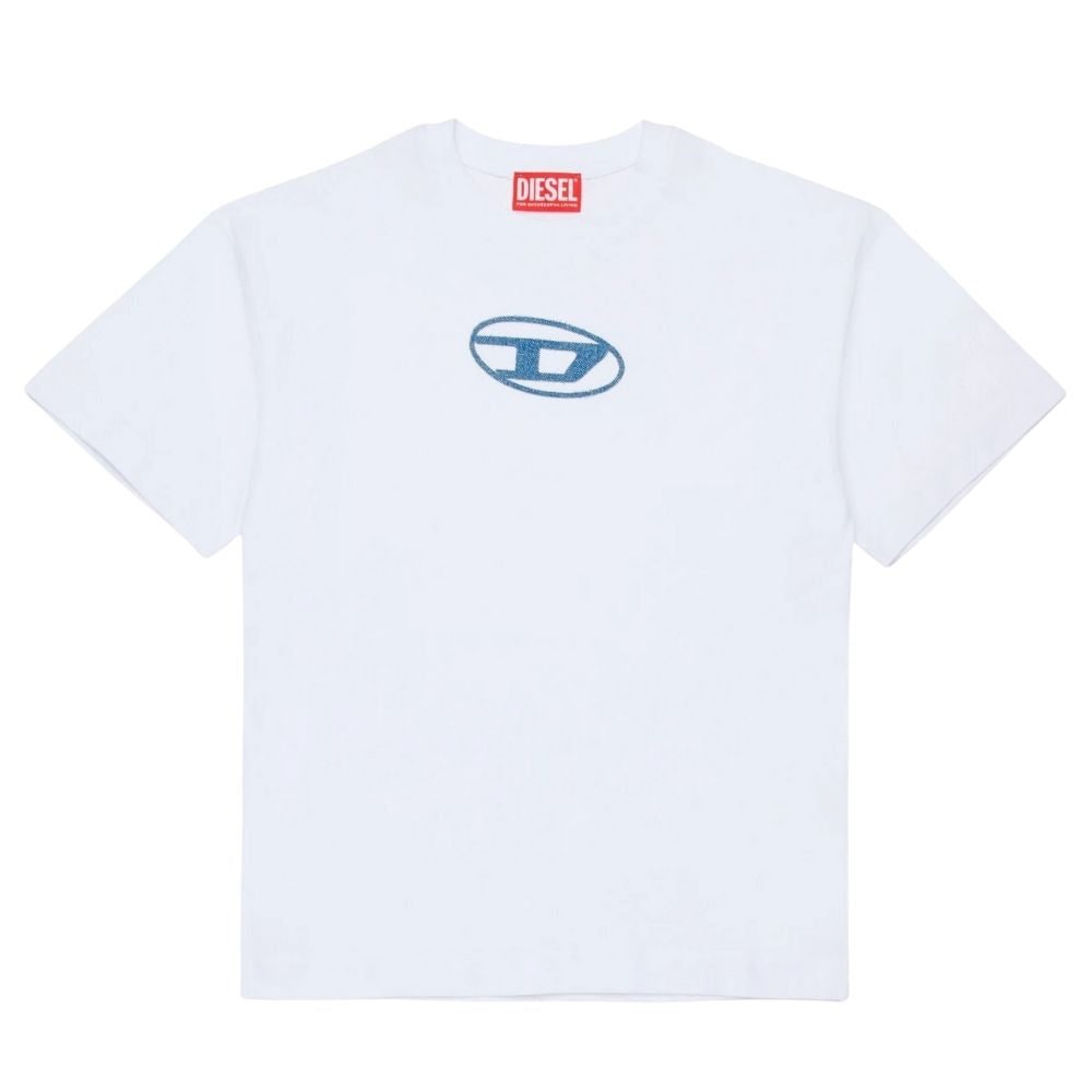 Diesel Tshirt Tlogy Over White