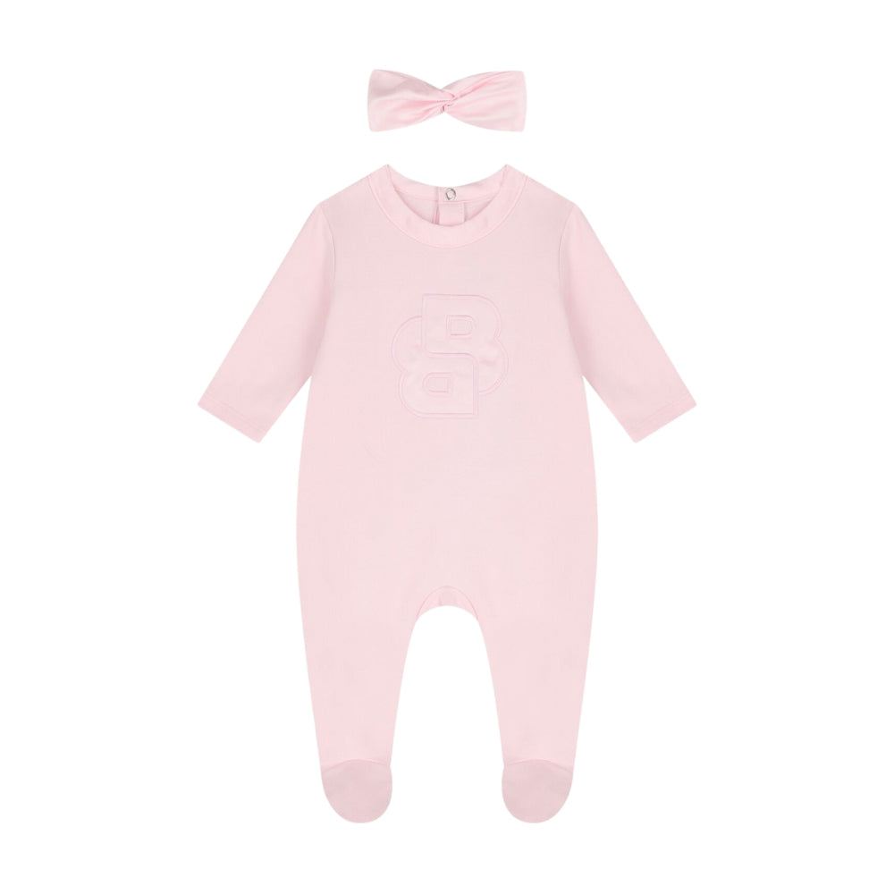 Boss Pyjamas+Headband Pink Pale