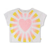 Billieblush Tshirt Heart White