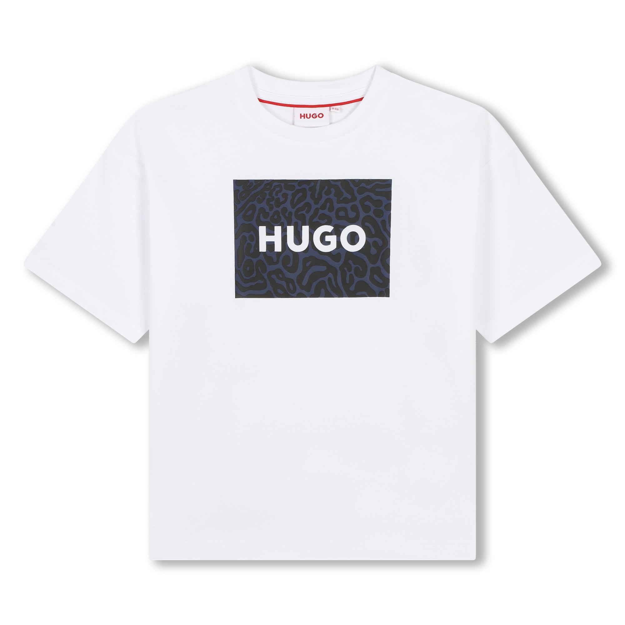 Hugo Tshirt Varsity Box Logo White