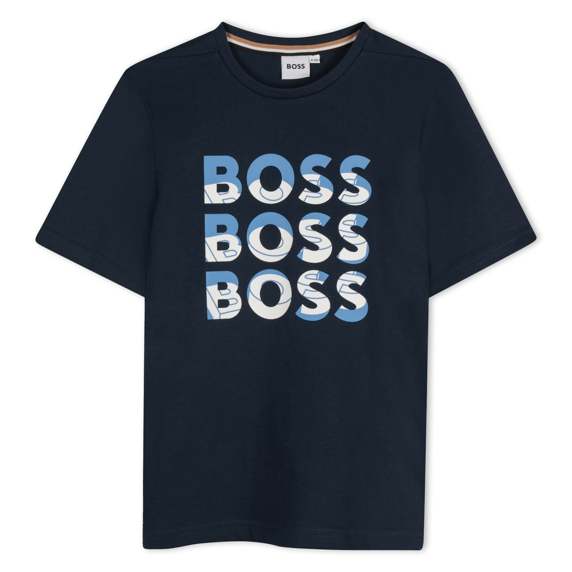 Boss Tshirt Essential Logo Navy