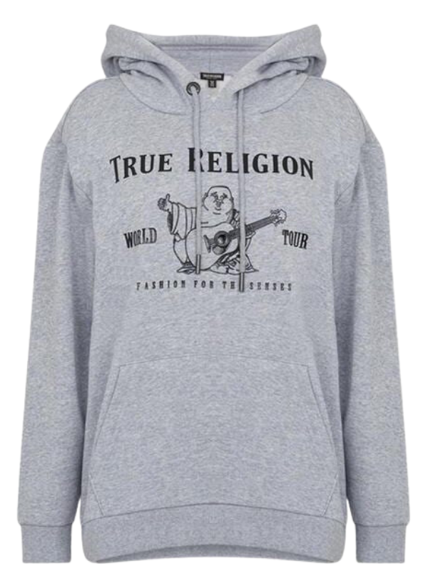 True Religion Hoodie Grey