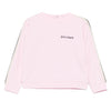 Palm Angels Sweater New Track Rose Pink-Black