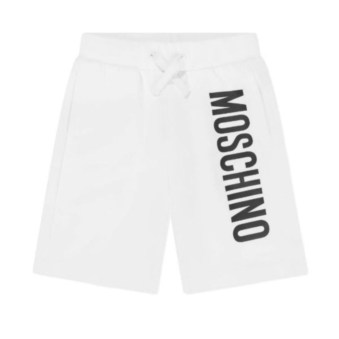 Moschino  Shorts Bold Logo White