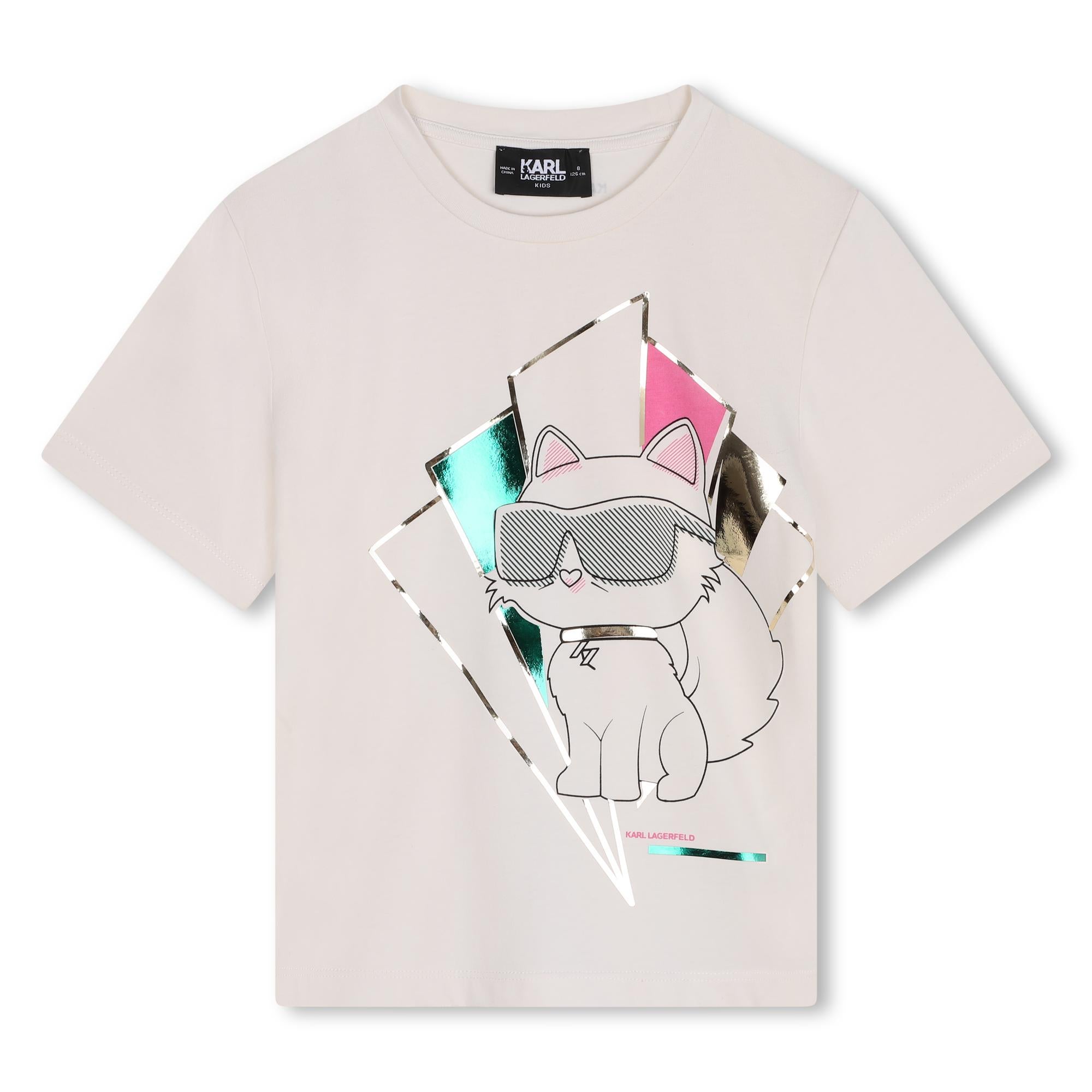 Karl Lagerfeld  Tshirt Midnight Paris Ivory