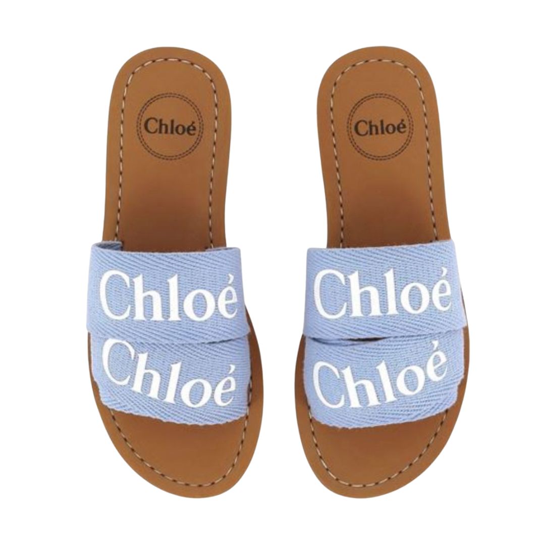 Chloe Sandal Junior Denim Blue