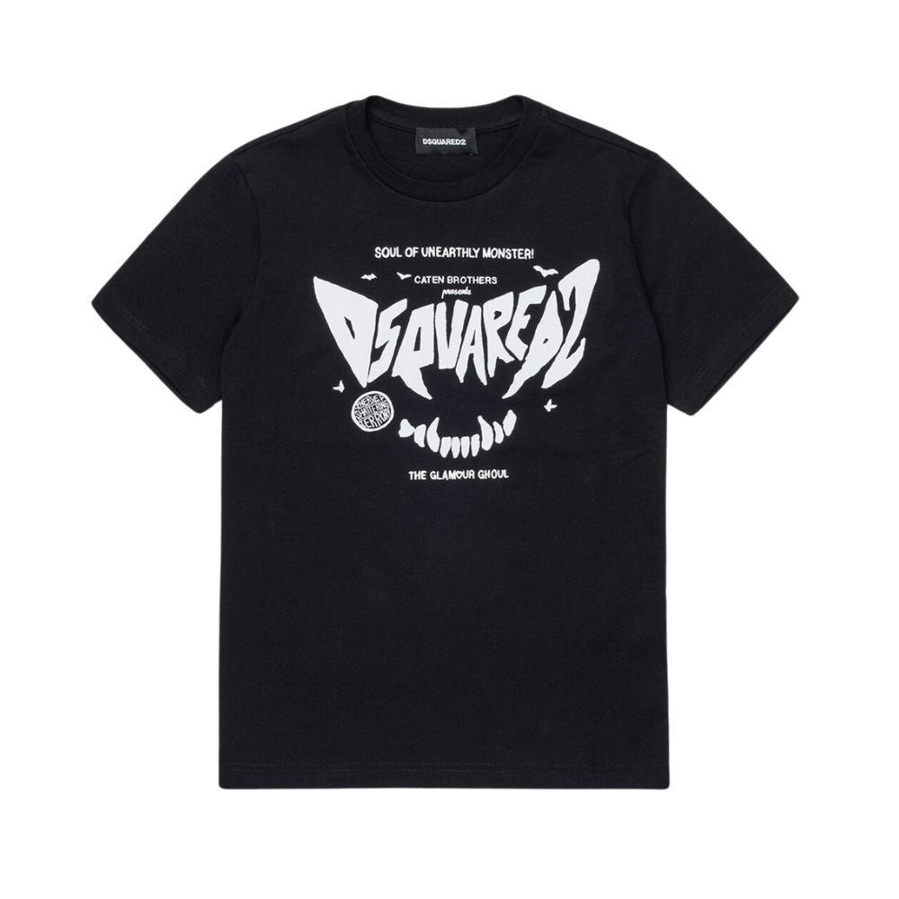 Dsquared Tshirt Relax Blackwhite