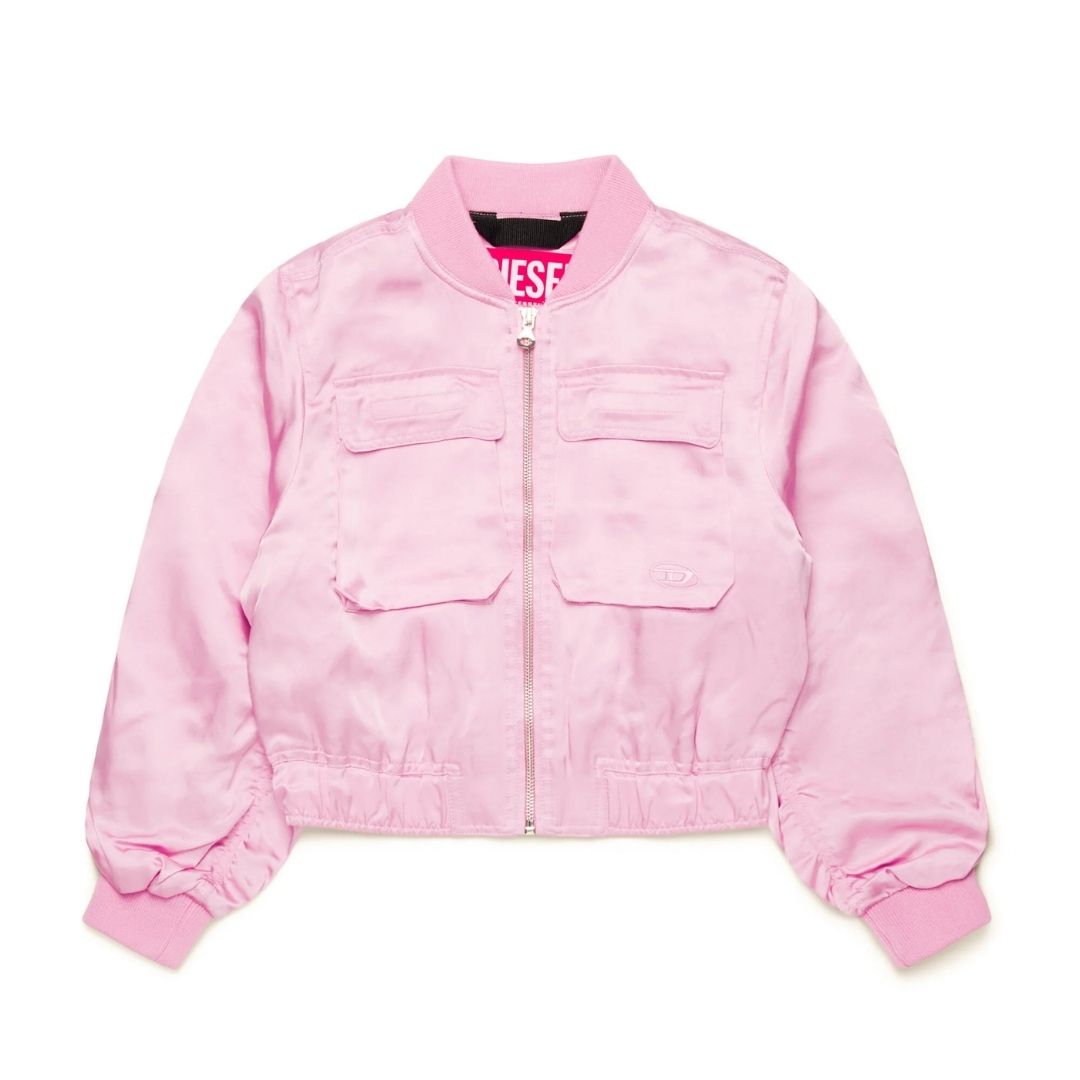 Diesel Jacket Pockets Pink