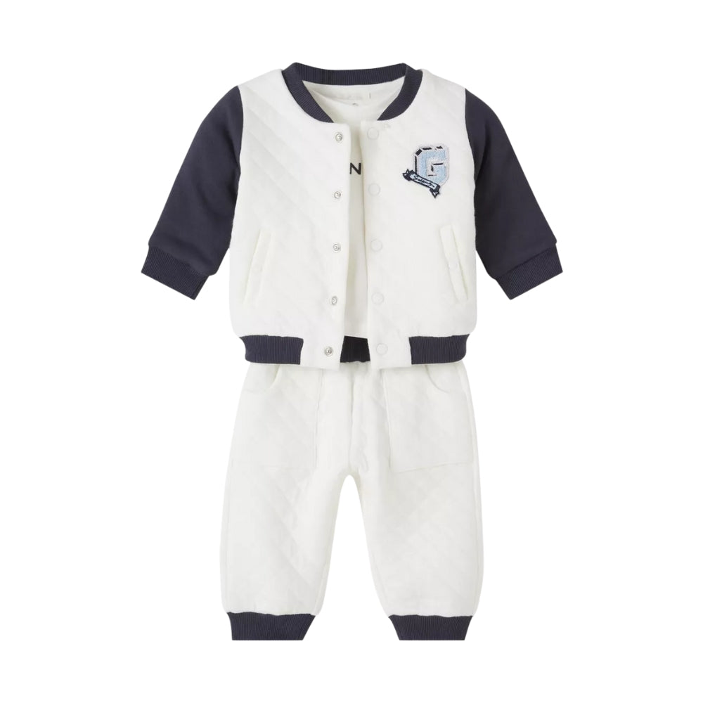 Givenchy Set Tshirt+Pants+Cardigan Navy