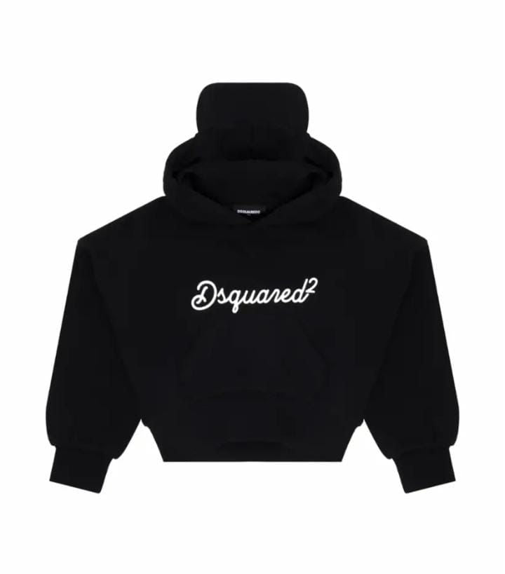 Dsquared2 Sweater Cursive Logo Black