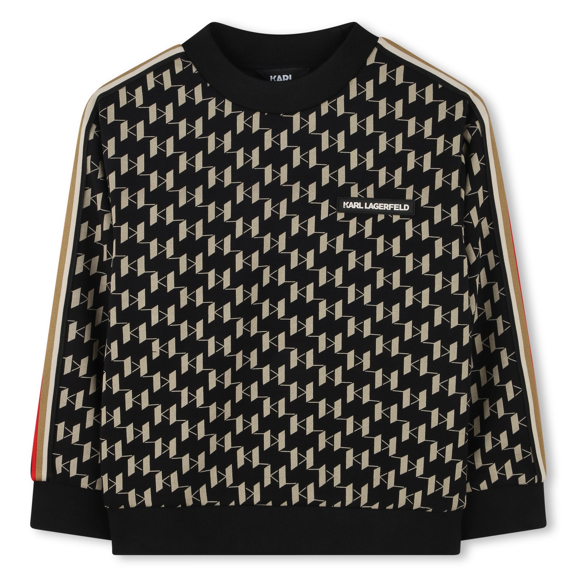 Karl Lagerfeld  Sweater Track N Rings Black Stone