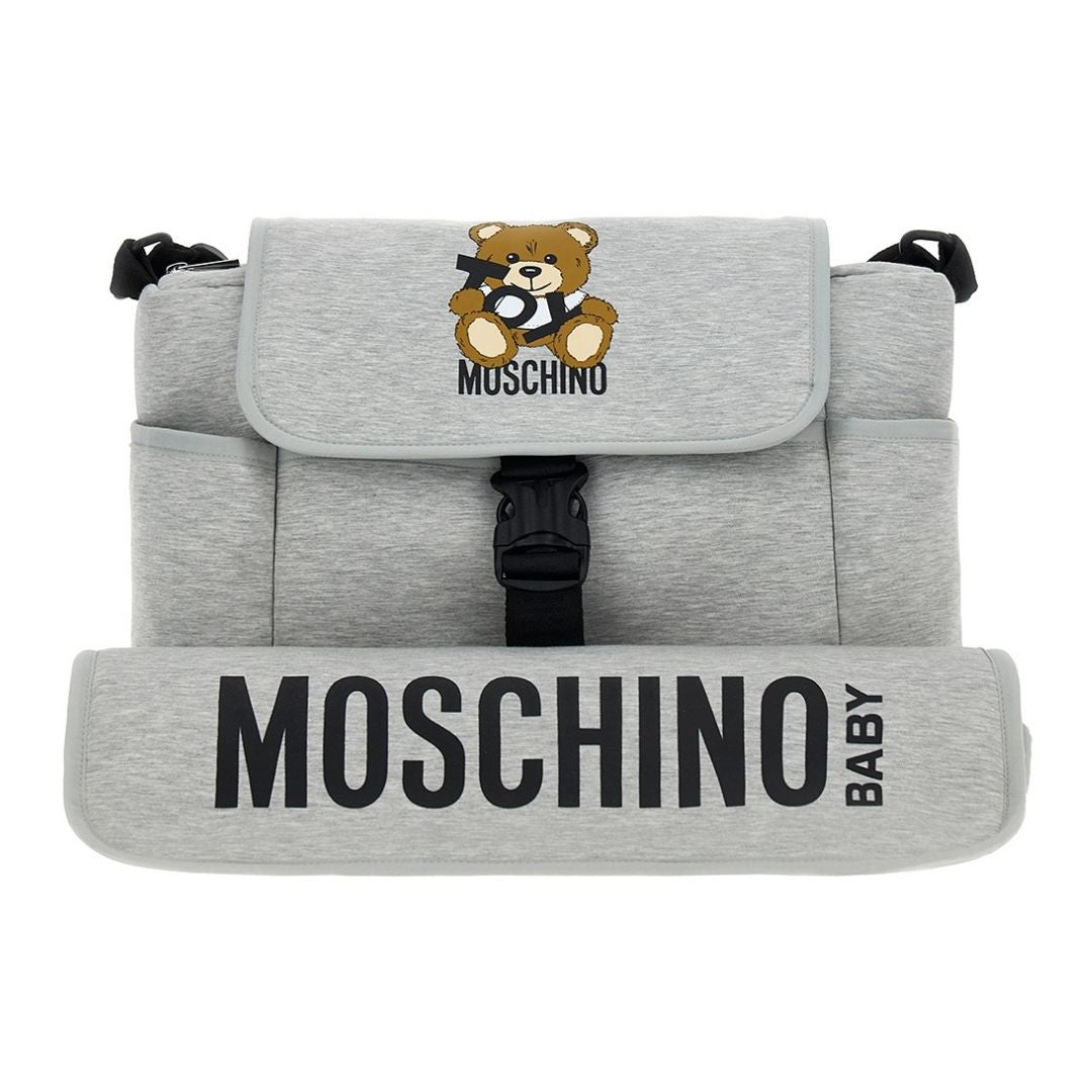 Moschino Bag Logo Grey