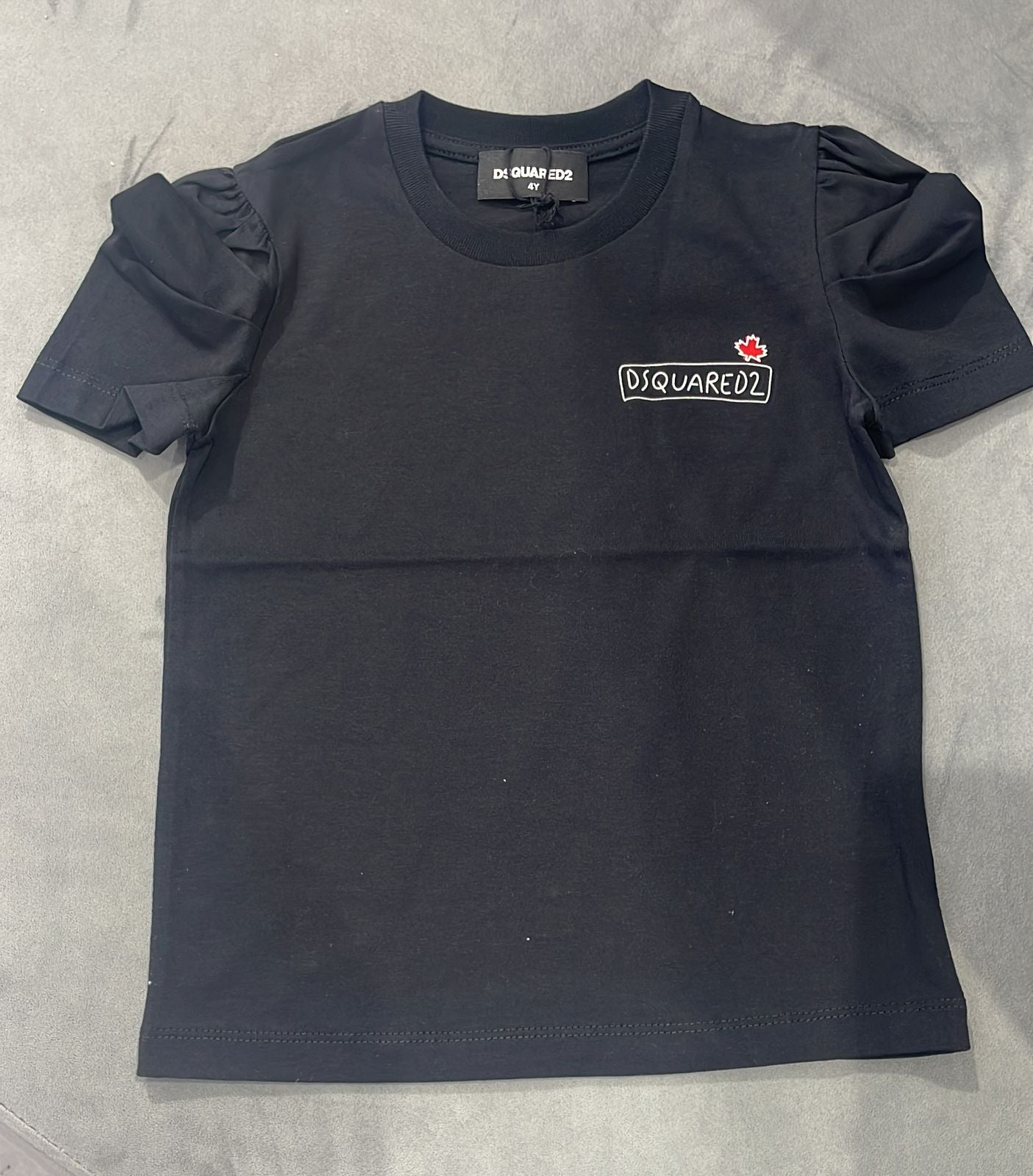 Dsquared Tshirt Logo Blavk