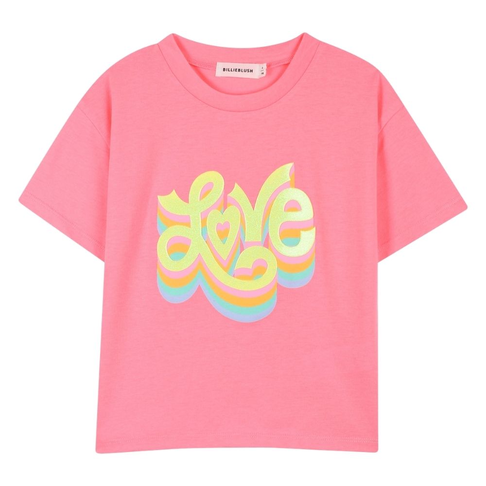 Billieblush Tshirt Love Rose Pink