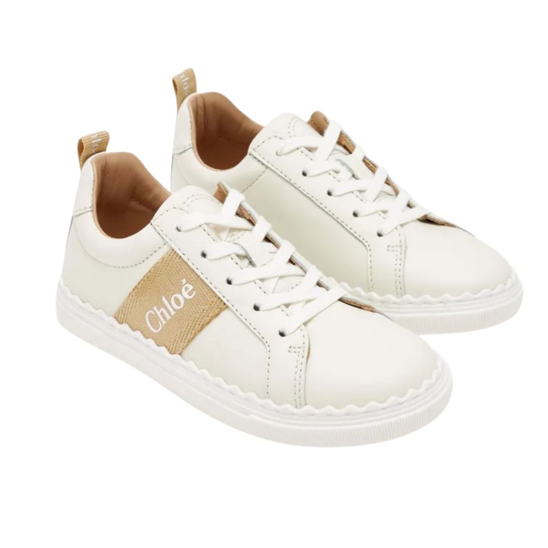 Chloe Sneaker Junior Logo Stone
