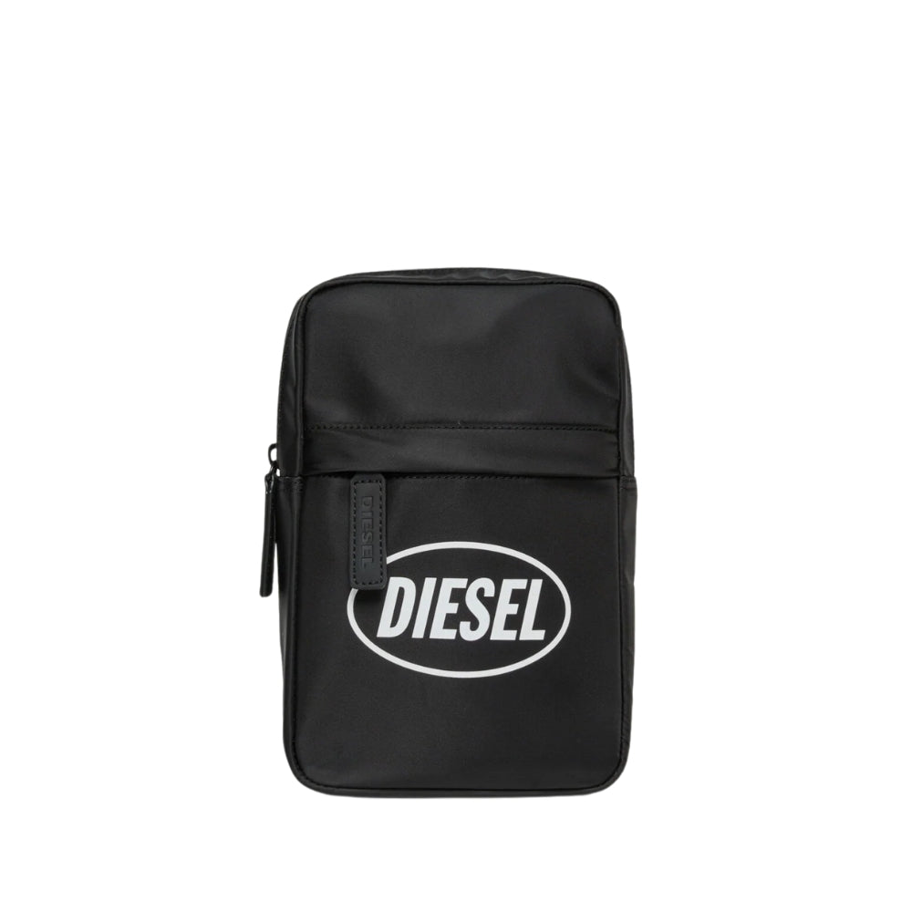 Diesel Bag Crossbody Logo Black