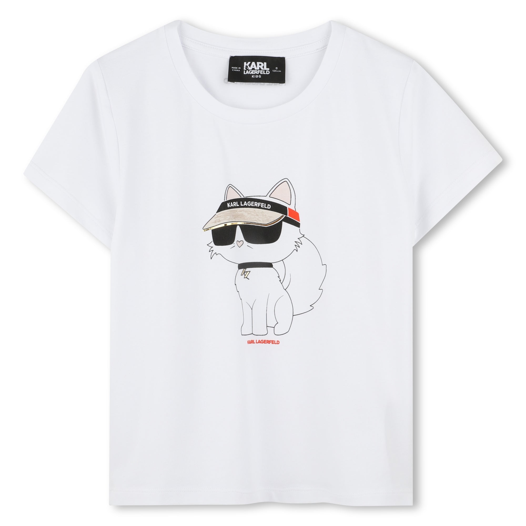 Karl Lagerfeld Tshirt Choupette White