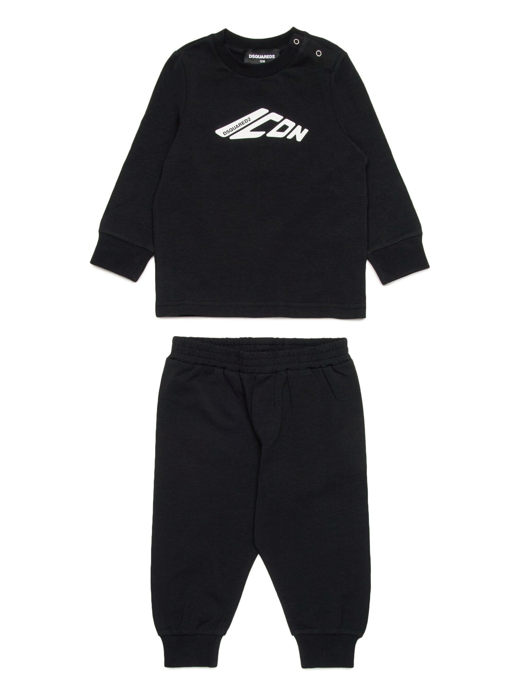 Dsquared Romper Logo Black