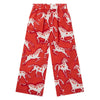 Stella Mccartney Pants Allover Horses Redcream