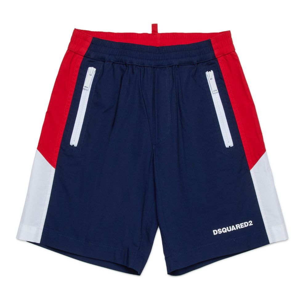 Dsquared Shorts Navywhitered