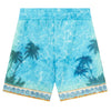 Casablanca Shorts Palm Tree Blue