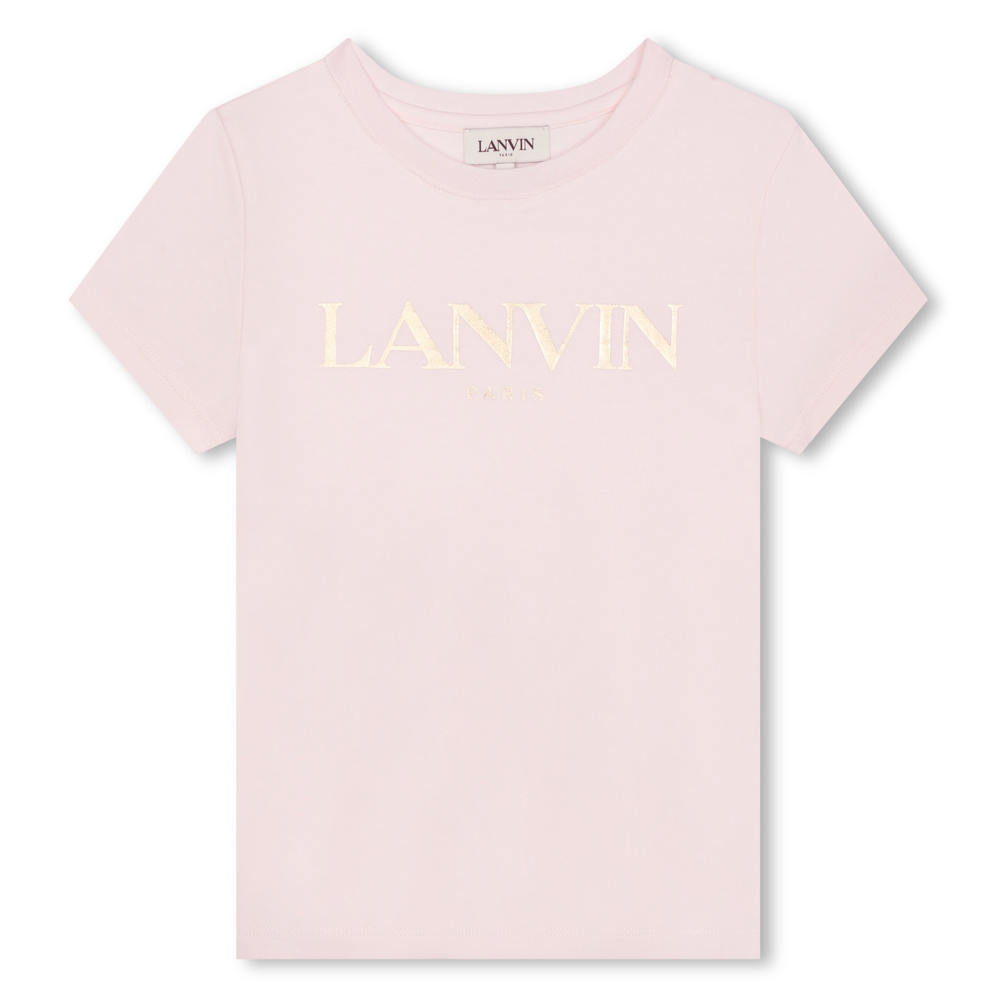 Lanvin T-Shirt Logo Pink