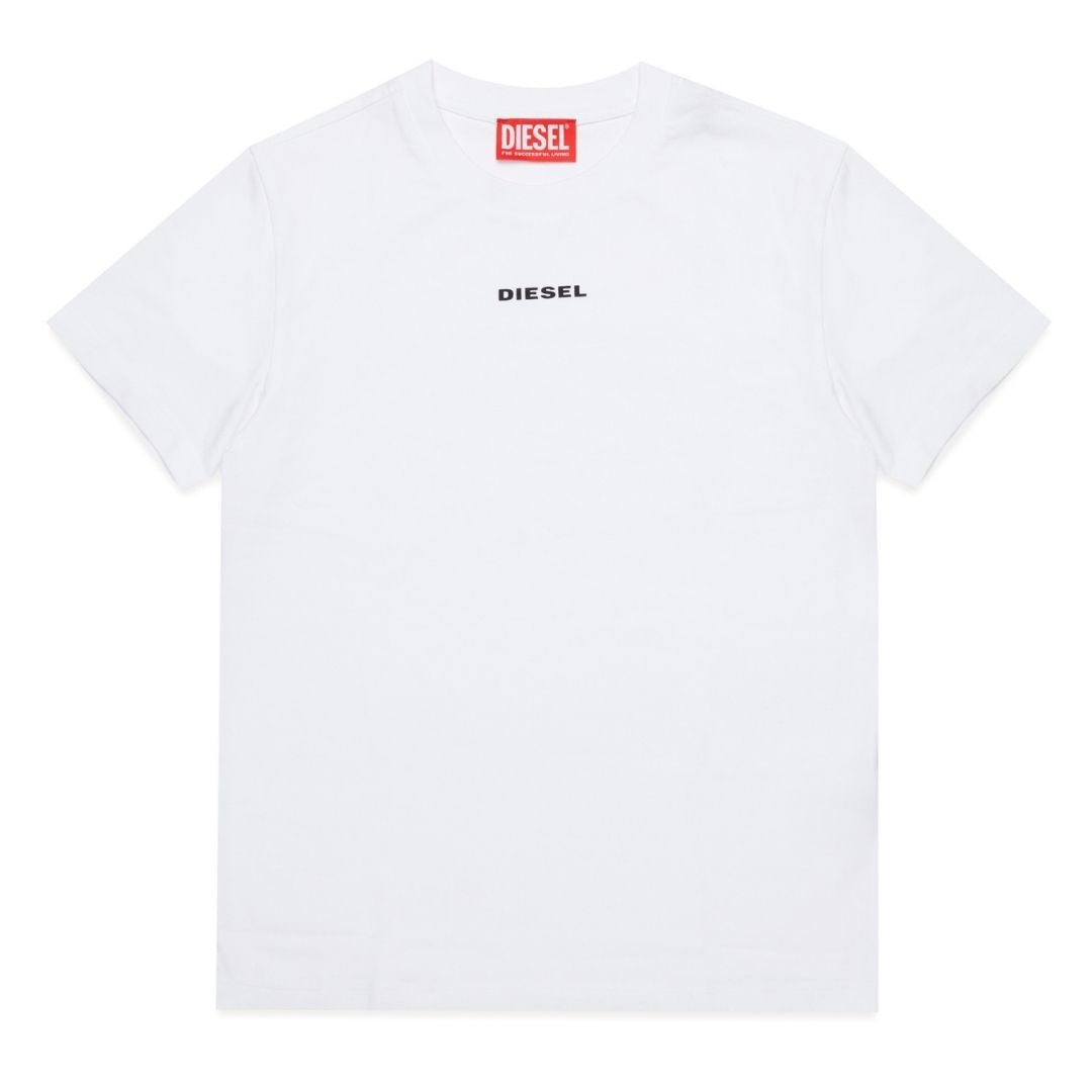 Diesel T-Shir Mini Logo White