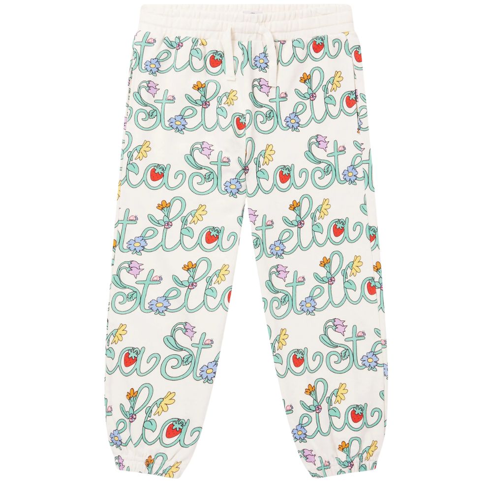 Stella Mccartney Track Pants Allover Print Multi