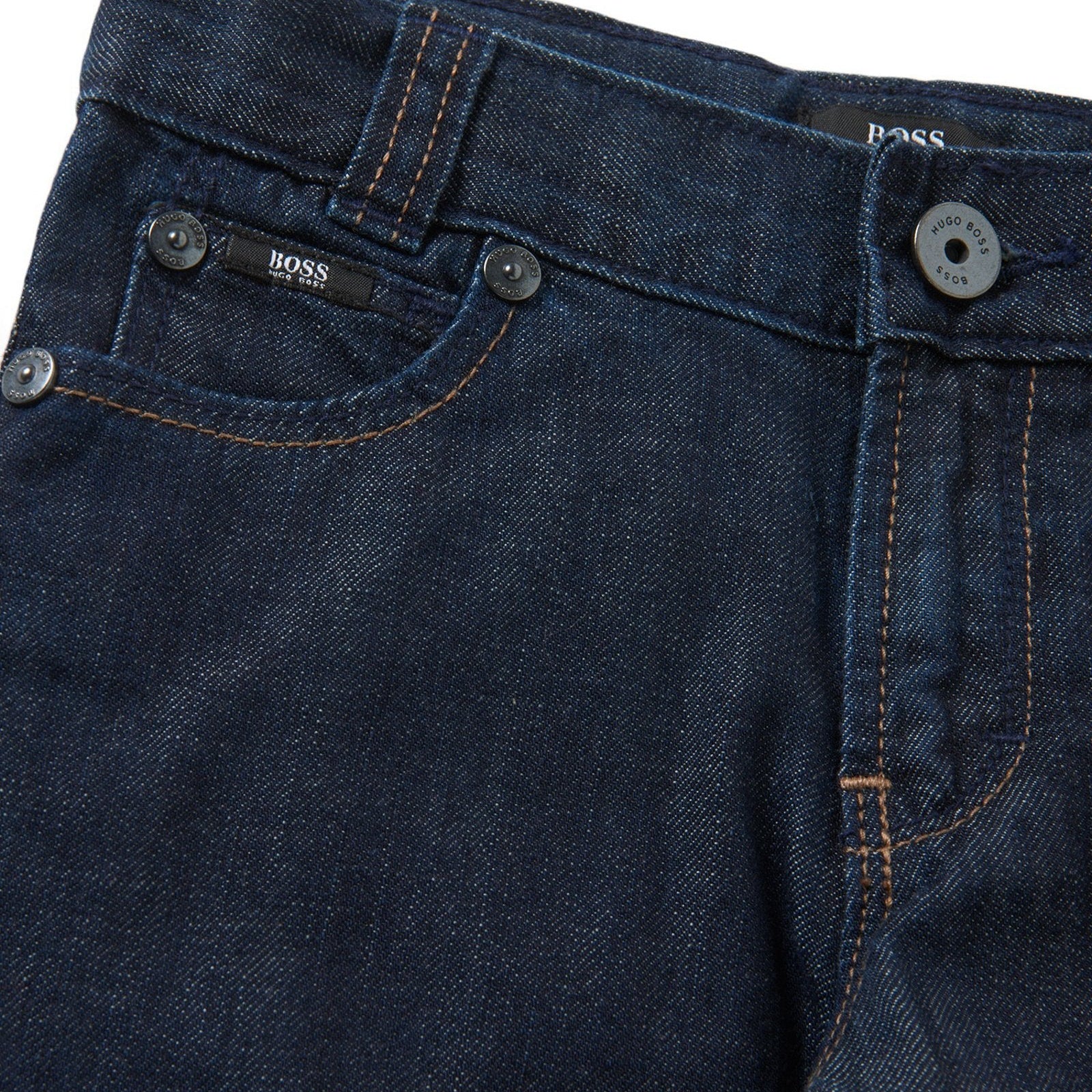 Boss Jeans Wide Leg Dark Wash