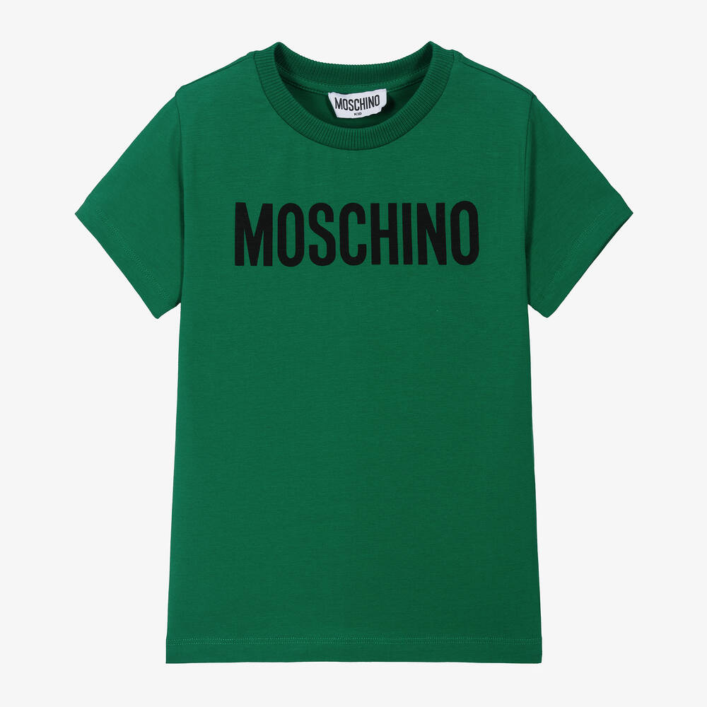 Moschino T-Shirt Logo Bold Green