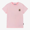 Moschino T-Shirt Logo Bear Pink