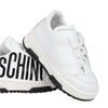 Moschino Shoe Msh Logo White