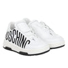 Moschino Shoe Msh Logo White