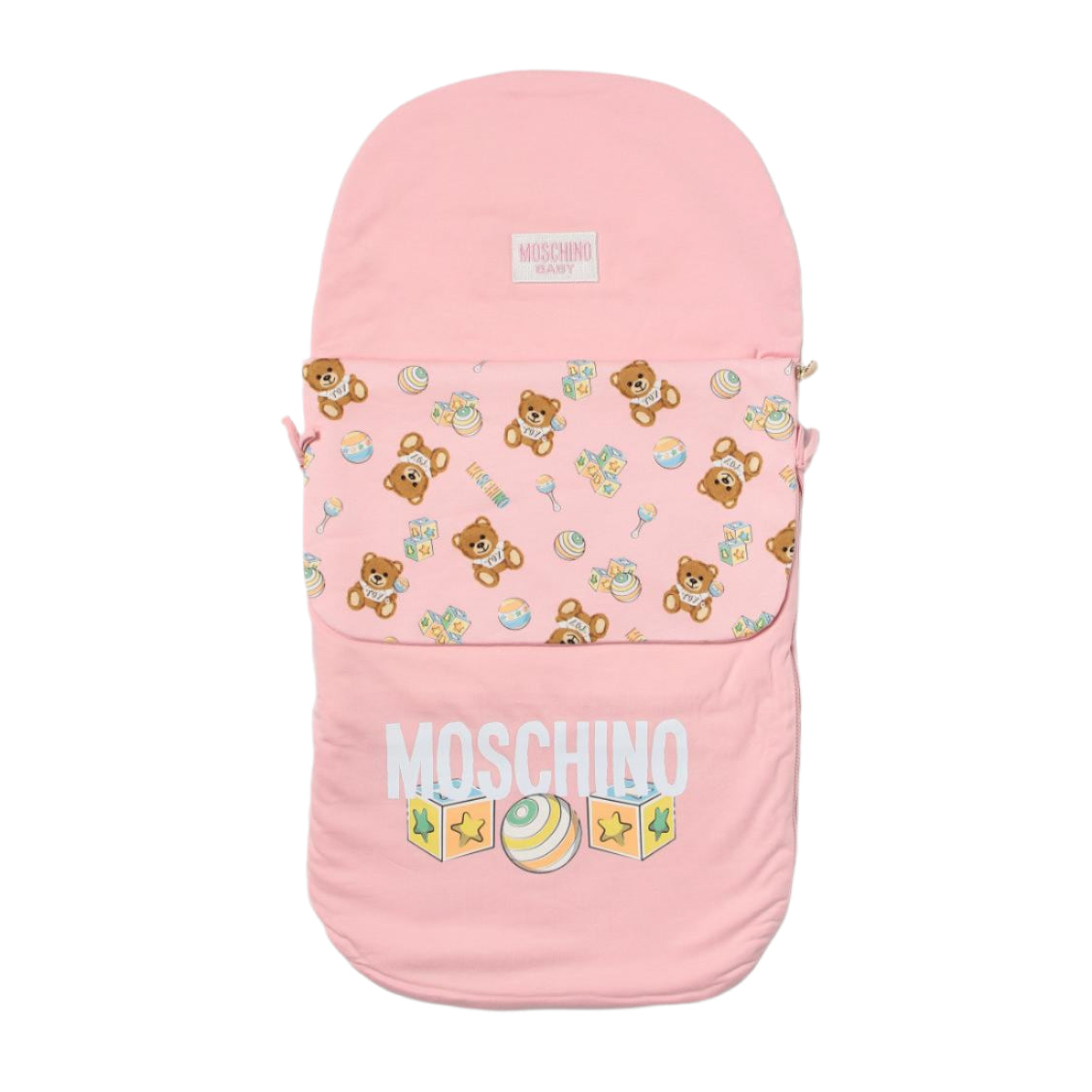 Moschino Baby Nest Logo Pink