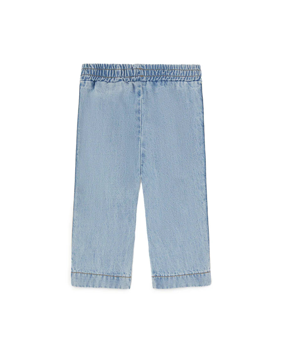 Palm Angels Pants Chambray Blue