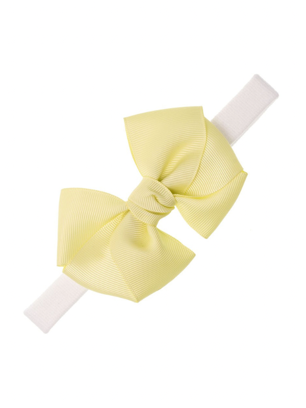 Sienna Head Bands Yellow Bow