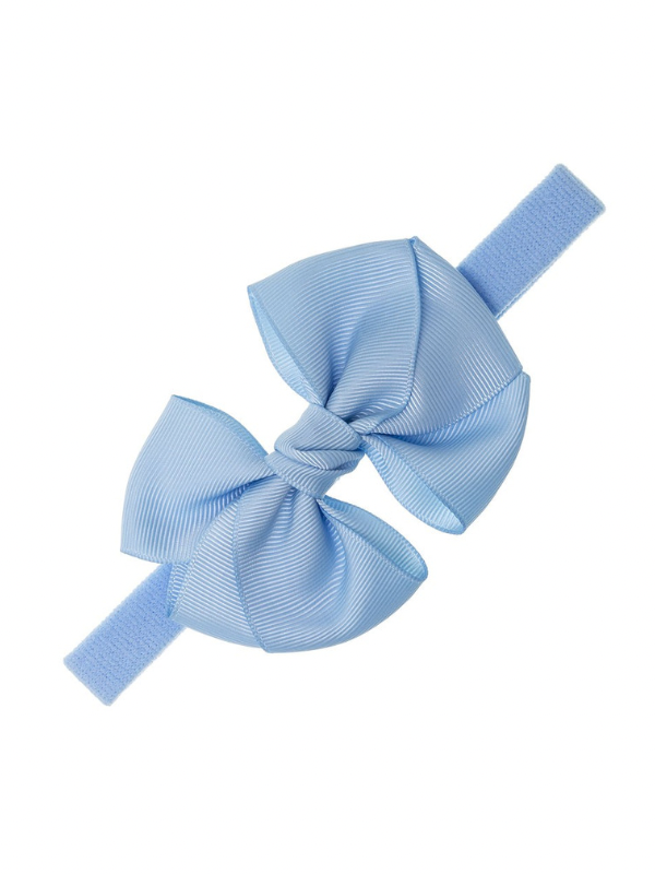 Sienna Head Bands Light Blue Bow