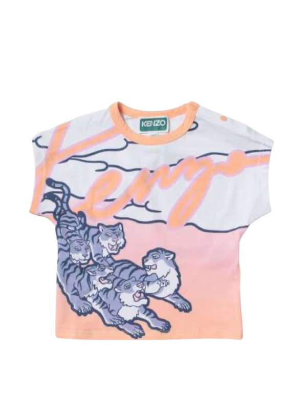 Kenzo T-Shirt Tiger Pink