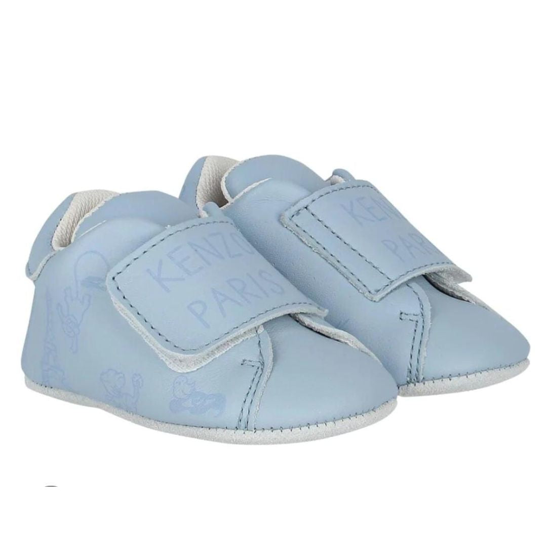 Kenzo Sneaker Baby Velcro Powder Blue