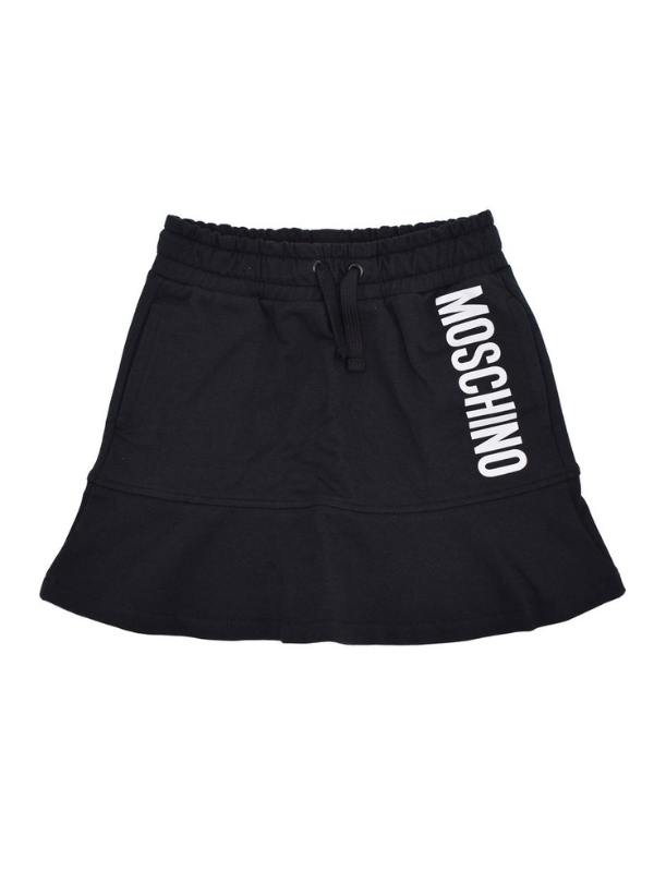 Moschino Skirt Logo Black